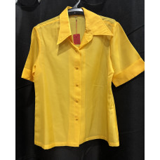 Bright Yellow Satin Look Shirt (352) Bright Yellow Satin Look Shirt (352)