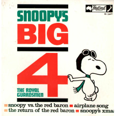 ROYAL GAURDSMEN Snoopys Big 4 7SIN 00069