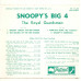 ROYAL GAURDSMEN Snoopys Big 4 7SIN 00069 ROYAL GAURDSMEN Snoopys Big 4 7SIN 00069