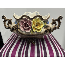 Capodimonte Porcelain Centrepiece Bowl (14)