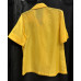 Bright Yellow Satin Look Shirt (352)
