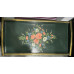 Vintage Ornate Hand-Painted Wooden Serving Tray (68)