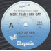 LEO SAYER More Than I Can Say 7SIN 00367 LEO SAYER More Than I Can Say 7SIN 00367