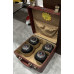 Vintage Set of Henselite Lawn Bowls (101)