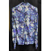 Purple & Blue Floral Print Shirt (339)