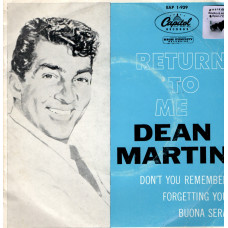 DEAN MARTIN Return To Me 7SIN 00004 DEAN MARTIN Return To Me 7SIN 00004