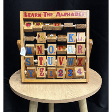 Learn the Alphabet Flip Wooden Frame (130)
