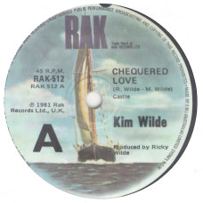 KIM WILDE Chequered Love 7SIN 00144 KIM WILDE Chequered Love 7SIN 00144