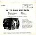 PETER, PAUL & MARY Peter, Paul & Mary EP 7SIN 00074 PETER, PAUL & MARY Peter, Paul & Mary EP 7SIN 00074