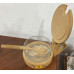 Vintage Sugar Bowl With Spoon (36)