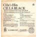 CILLA BLACK CILLA'S HITS EP 7SIN 00242